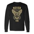 Never Underestimate The Power Of Fors Personalized Last Name Long Sleeve T-Shirt Gifts ideas
