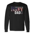 United States Vintage Navy With American Flag For Dad Long Sleeve T-Shirt Gifts ideas