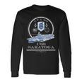 Uss Saratoga Cva-60 Naval Ship Military Aircraft Carrier Long Sleeve T-Shirt Gifts ideas