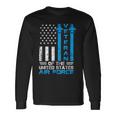 Veteran Of The United States Us Air Force Usaf Long Sleeve T-Shirt Gifts ideas
