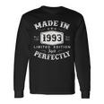 Vintage 1993 Made In 1993 30 Geburtstag Mann Frau 30 Jahre V2 Langarmshirts Geschenkideen