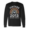 Vintage 2013 Limited Edition 10 Year Old 10Th Birthday Long Sleeve T-Shirt Gifts ideas