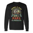 Vintage Being A Dad Is An Honor Being A Papa Is Priceless Long Sleeve T-Shirt Gifts ideas