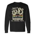 Vintage Made In 1983 Original Parts 40Th Birthday Long Sleeve T-Shirt T-Shirt Gifts ideas