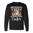 Vintage Motocross Dad Dirt Bike Motocross Dirt Bike Long Sleeve T-Shirt Gifts ideas