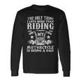 Vintage Motorcycle Rider Biker Dad Long Sleeve T-Shirt Gifts ideas