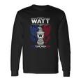 Watt Name Watt Eagle Lifetime Member Gif Long Sleeve T-Shirt Gifts ideas