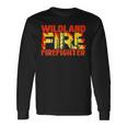 Wildland Fire Rescue Department Firefighters Firemen Uniform Long Sleeve T-Shirt Gifts ideas