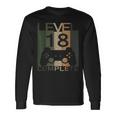 Zocker 18 Geburtstag Level 18 Jahre 2003 Gaming Langarmshirts Geschenkideen