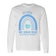 In April We Wear Blue Autism Awareness Month Long Sleeve T-Shirt T-Shirt Gifts ideas