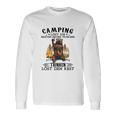 Camping Langarmshirts Lustiger Spruch mit Bärenmotiv, Problemlösungs-Langarmshirts Geschenkideen