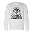 Cisneros Blood Runs Through My Veins Long Sleeve T-Shirt Gifts ideas