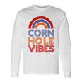 Cornhole Vibes Cornhole For Cornhole Player Long Sleeve T-Shirt Gifts ideas
