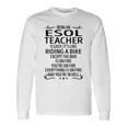 Being An Esol Teacher Like Riding A Bike Long Sleeve T-Shirt Gifts ideas