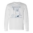 Karma Is A Cat Purring In My Lap Cause It Loves Me Cat Love Long Sleeve T-Shirt Gifts ideas