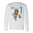 Kinder Erster 1 Geburtstag Löwe Basketball Ich Bin Eins 1 Langarmshirts Geschenkideen