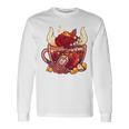 Taurus Zodiac Teacup Long Sleeve T-Shirt T-Shirt Gifts ideas