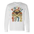 Vintage 47Th Birthday Dog Pug Vintage 1972 Classic Men Women Long Sleeve T-Shirt T-shirt Graphic Print Gifts ideas