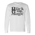 Vintage Afro Black Girl Magic Black History Retro Melanin Long Sleeve T-Shirt Gifts ideas
