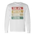 Vintage Sohn Bruder Gaming Legende Retro Video Gamer Boy Langarmshirts Geschenkideen