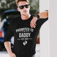 1St Time Dad Est 2022 New First Fathers Hood Day Cool V2 Long Sleeve T-Shirt Gifts for Him