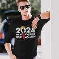 2024 Make America Great Again Long Sleeve T-Shirt Gifts for Him