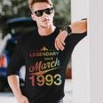 30 Geburtstag 30 Jahre Alt Legendär Seit März 1993 V7 Langarmshirts Geschenke für Ihn