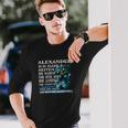 Alexander Langarmshirts personalisiert, mit Drachen & lustigem Spruch Geschenke für Ihn