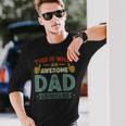 This Is What An Awesome Dad Looks Like Vintage Long Sleeve T-Shirt Gifts for Him