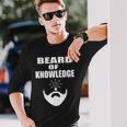 Beard Beard Of Knowledge Men Women Long Sleeve T-Shirt T-shirt Graphic Print Gifts for Him