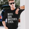Best Dog Brother Ever Christmas Long Sleeve T-Shirt Gifts for Him