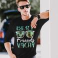 Best Friends Vacay Vacation Squad Group Cruise Drinking Fun Long Sleeve T-Shirt T-Shirt Gifts for Him