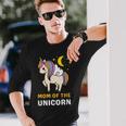 Birthday Mom Mother Unicorn Cute Novelty Unique AnniversaryLong Sleeve T-Shirt Gifts for Him