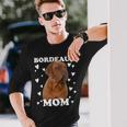 Bordeaux Mom Mummy Mama Mum Mommy Mother Long Sleeve T-Shirt Gifts for Him