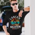 Cancun Mexico Vacation 2023 Matching Group Long Sleeve T-Shirt Gifts for Him