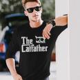 The Catfather Cat Dad Long Sleeve T-Shirt T-Shirt Gifts for Him