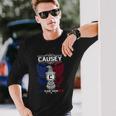 Causey Name Causey Eagle Lifetime Member Long Sleeve T-Shirt Gifts for Him