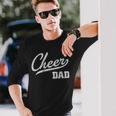 Cheerleading Dad Proud Cheer Dad Long Sleeve T-Shirt Gifts for Him