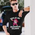 Christmas Pajama Shirts For Boys & Teen Girls Pajamas Long Sleeve T-Shirt Gifts for Him