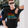 Coach The Man The Myth The Legend Long Sleeve T-Shirt Gifts for Him