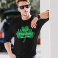 Couples St Pattys Day I Love His Leprechaun Long Sleeve T-Shirt T-Shirt Gifts for Him