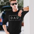 Dad Est 2023 First Fathers Day 2023 New Dad Birthday Dada Long Sleeve T-Shirt Gifts for Him