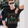 Dragon Lover Xmas Ugly Dragon Christmas Great Long Sleeve T-Shirt Gifts for Him
