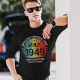 Fantastisch Seit Juli 1949 Männer Frauen Geburtstag Langarmshirts Geschenke für Ihn