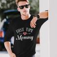 First Time Mommy 2022 For New Mom V2 Long Sleeve T-Shirt Gifts for Him