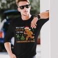 Funny You Cant Catch Me Im The Gingerbread Man Christmas Men Women Long Sleeve T-shirt Graphic Print Unisex Gifts for Him