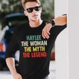 Haylee The Woman The Myth The Legend For Haylee Long Sleeve T-Shirt Gifts for Him