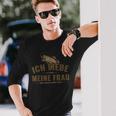 Herren Angler Und Ehemann Spruch Ich Liebe Es Angeln Zu Gehen Langarmshirts Geschenke für Ihn