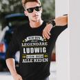 Herren Name Ludwig Vorname Namensgeschenke Namenstag Langarmshirts Geschenke für Ihn