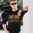 Hot Dad Summer We Are The Snacks Retro Vintage Long Sleeve T-Shirt Gifts for Him